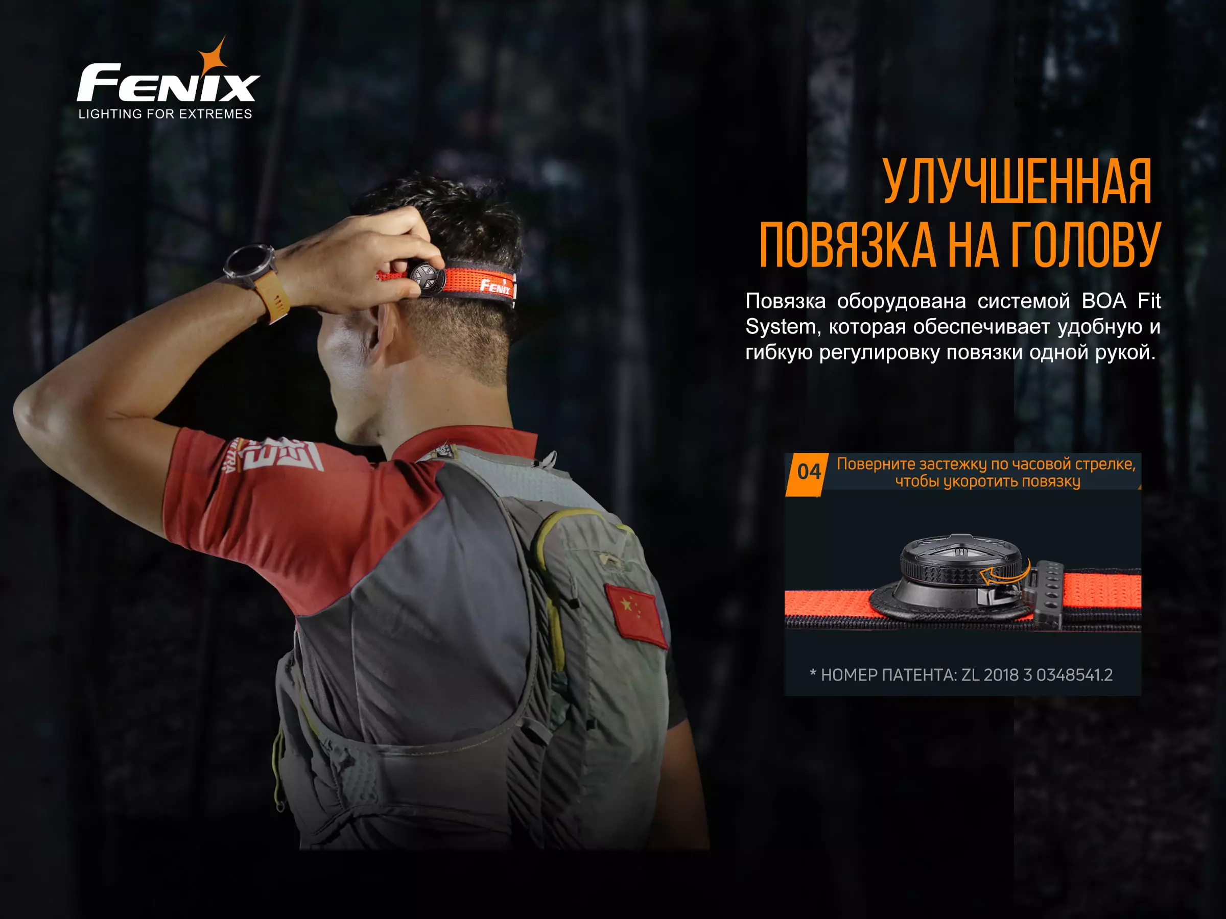 Купить налобный фонарь Fenix HM65R-T